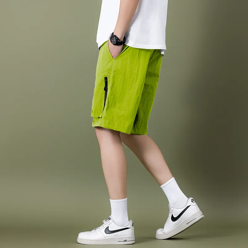 BENGEN Casual Shorts Men-14