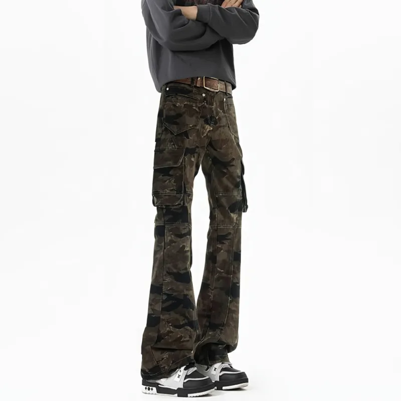 BENGEN Jeans Unisex Camouflage-2