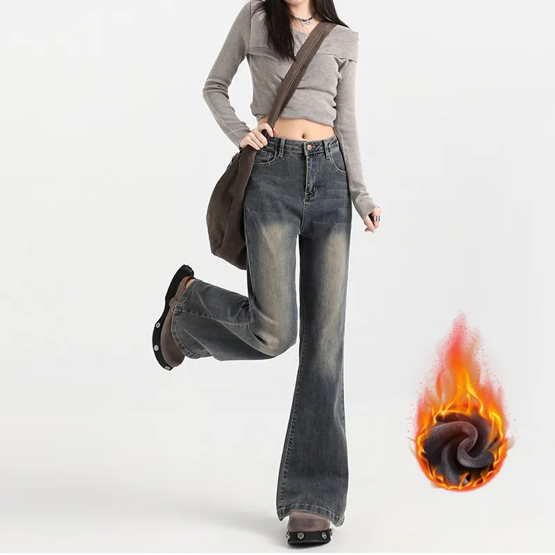 BENGEN Jeans Women's Vintage Blue-38