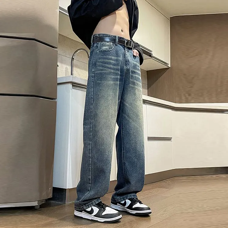 BENGEN Jeans Unisex-4