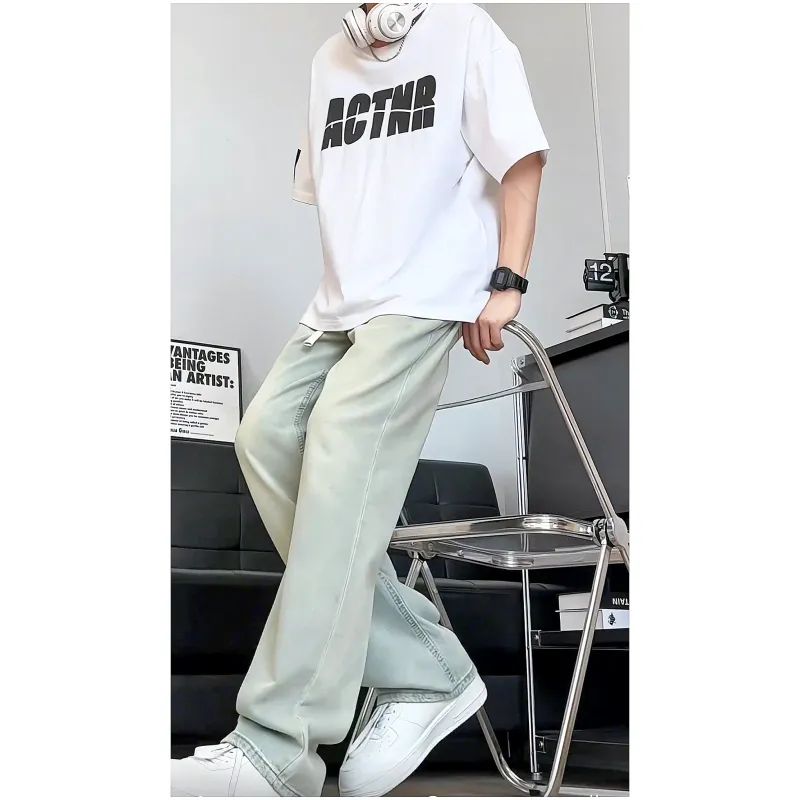 BENGEN Jeans Unisex-11