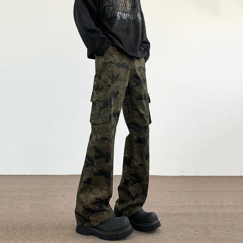 BENGEN Jeans Women's Camouflage-11