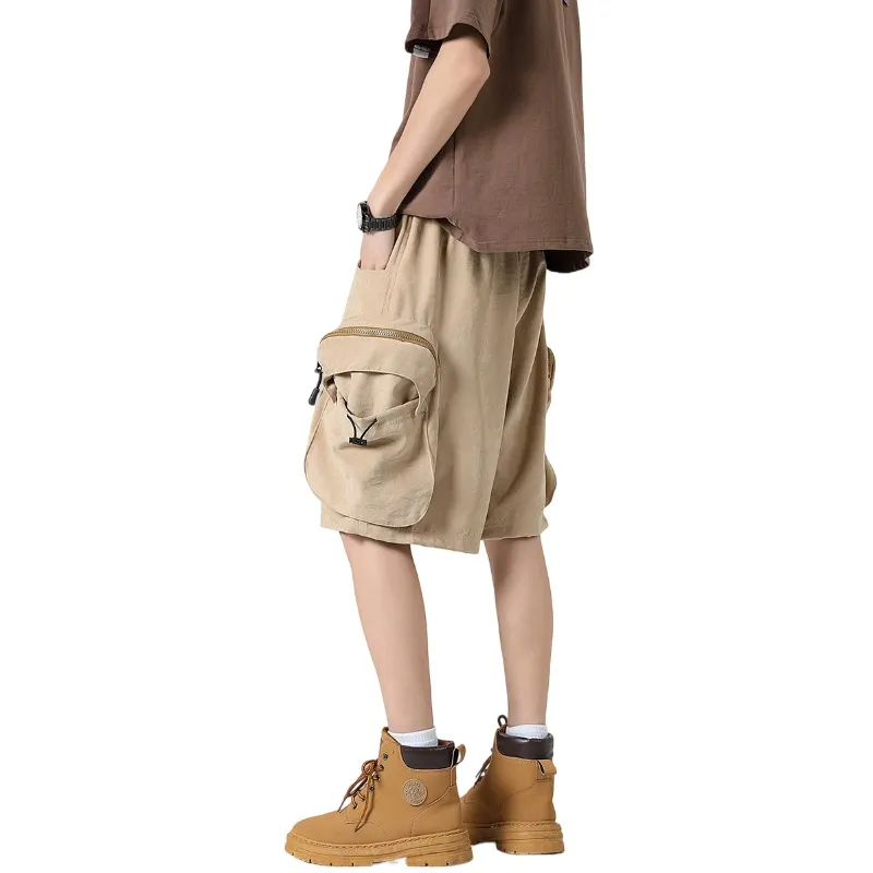 BENGEN Casual Shorts Unisex-5