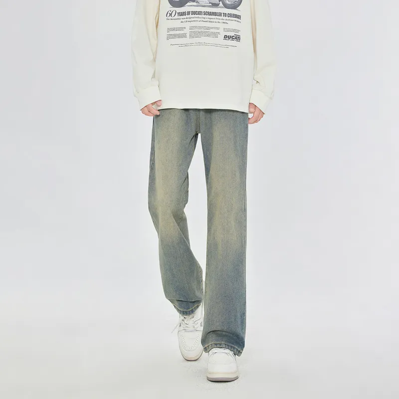 BENGEN Jeans Unisex-2
