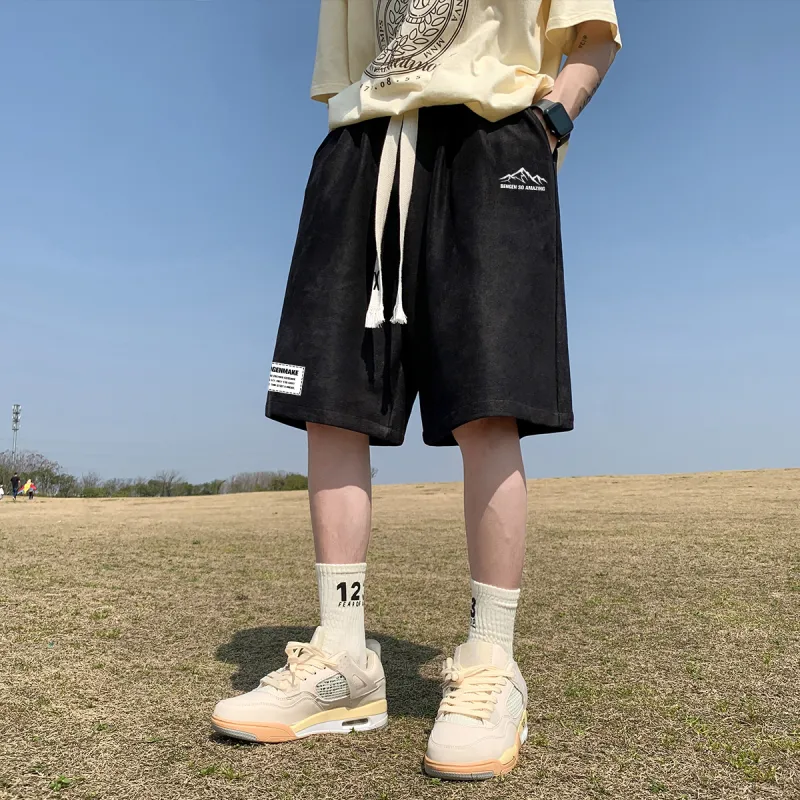 BENGEN Casual Shorts Unisex-2