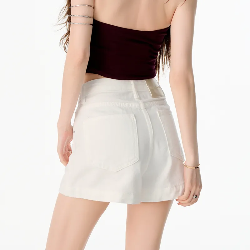 BENGEN Denim Shorts Women's-1