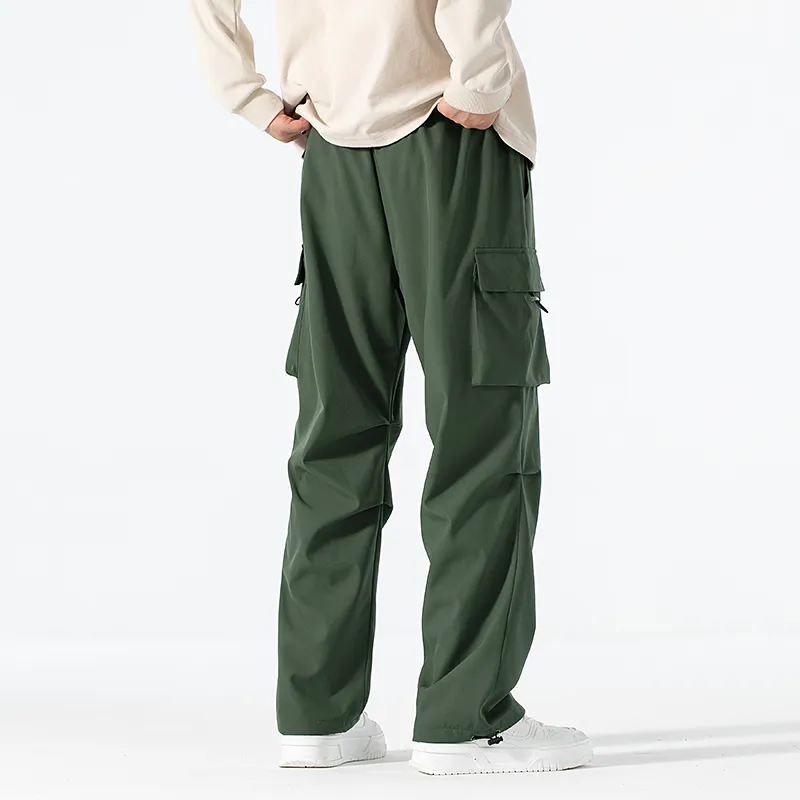 BENGEN Casual Pants Unisex-13