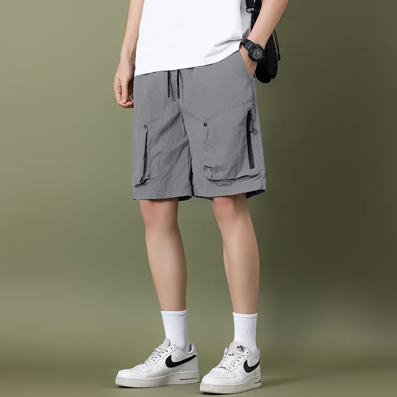 BENGEN Casual Shorts Men-10