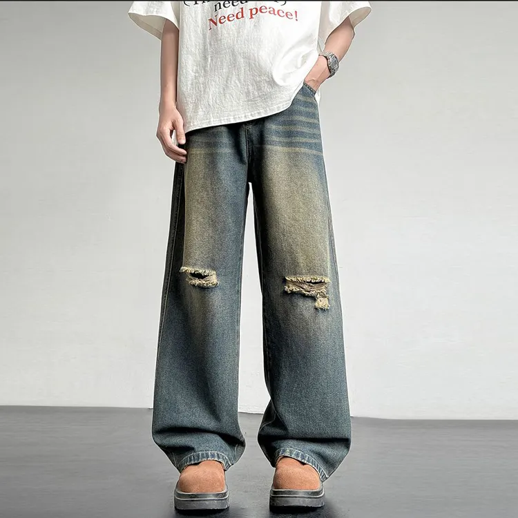 BENGEN Jeans Unisex-3