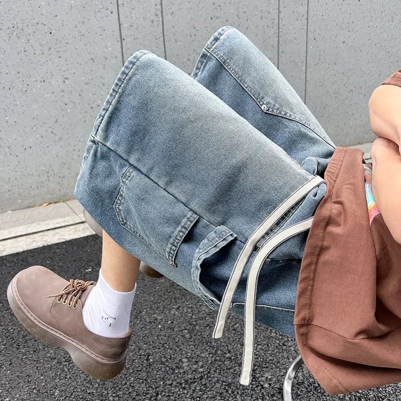 BENGEN Vibe Denim Shorts Unisex-2