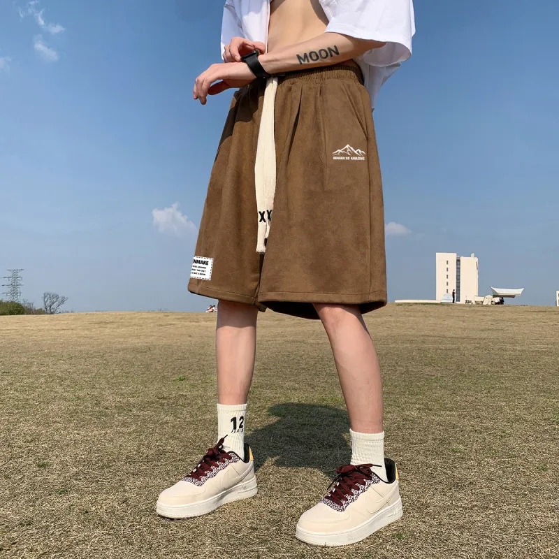 BENGEN Casual Shorts Unisex-11