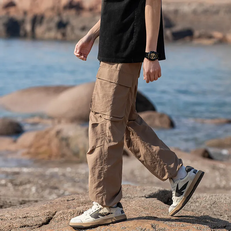 BENGEN Casual Pants Unisex-3