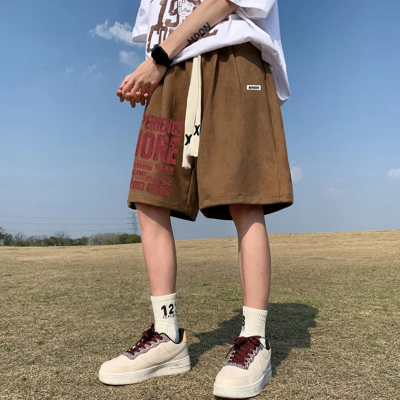 BENGEN Casual Shorts Unisex-26