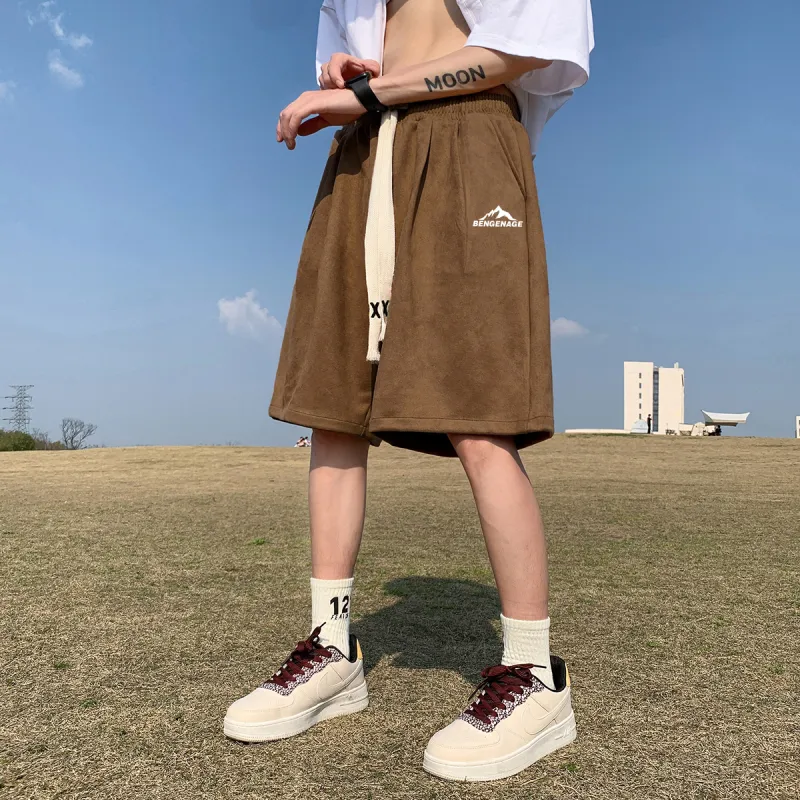 BENGEN Casual Shorts Unisex-11