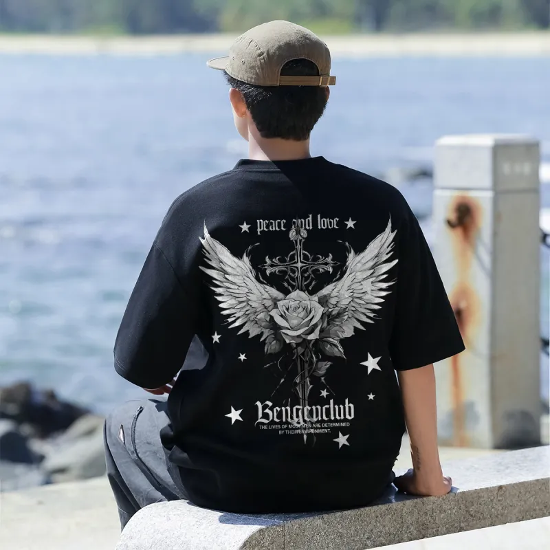 BENGEN T Shirts Unisex-4