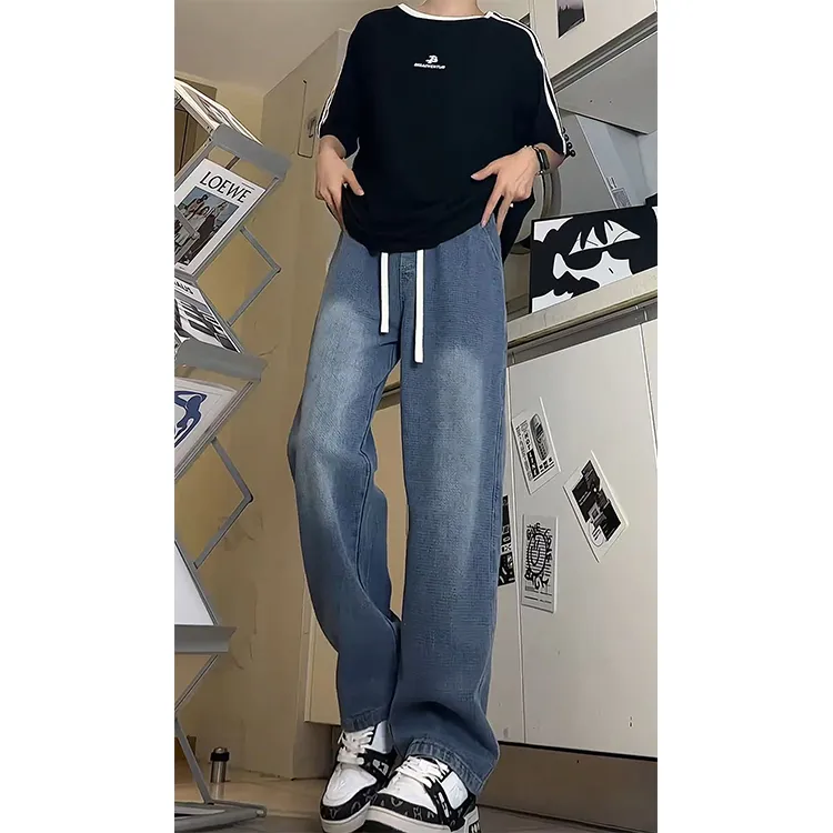 BENGEN Jeans Unisex-7