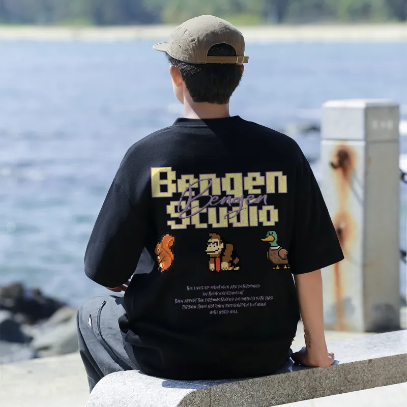 BENGEN T Shirts Unisex-4