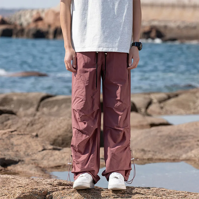 BENGEN Casual Pants Unisex-10