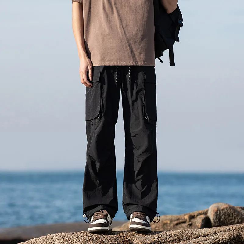 BENGEN Casual Pants Unisex-6