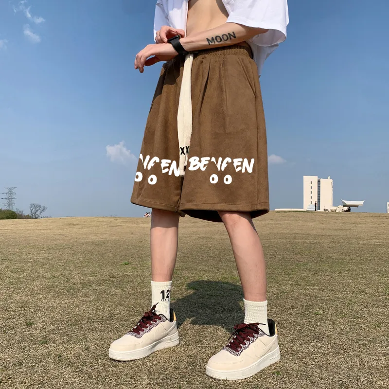 BENGEN Casual Shorts Unisex-11