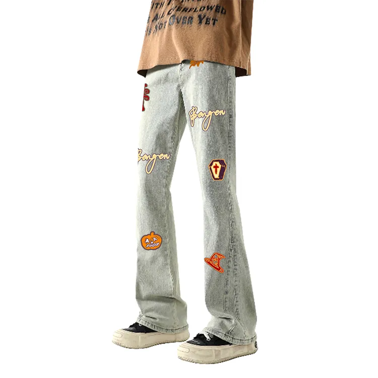 BENGEN Jeans Unisex-14
