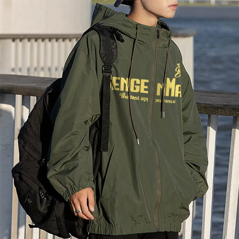BENGEN Jackets Coats Unisex Black-4