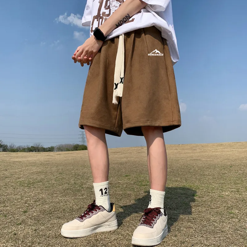 BENGEN Casual Shorts Unisex-10
