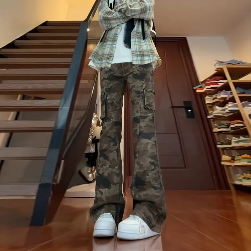 BENGEN Jeans Unisex Camouflage-1