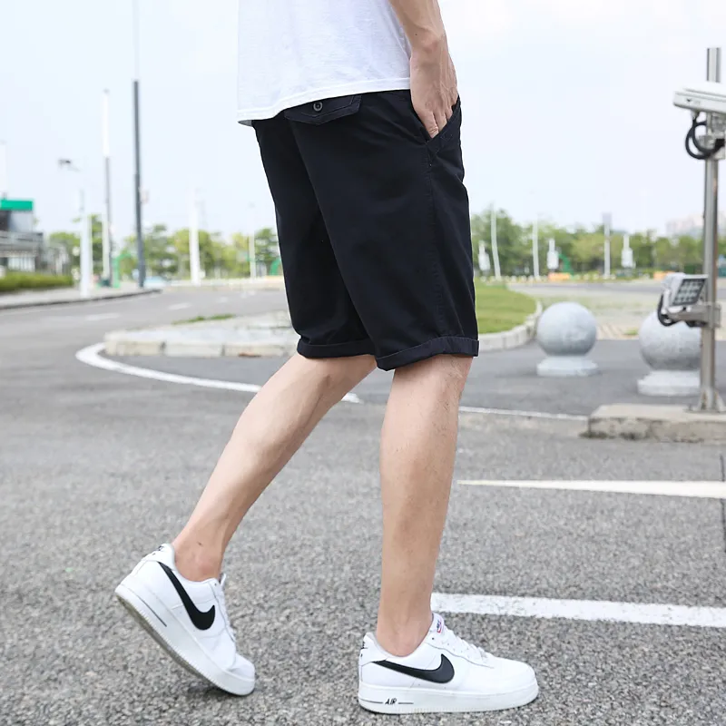 BENGEN Casual Shorts Men-8