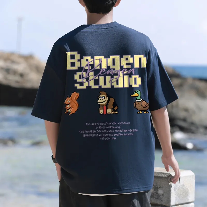 BENGEN T Shirts Unisex-19