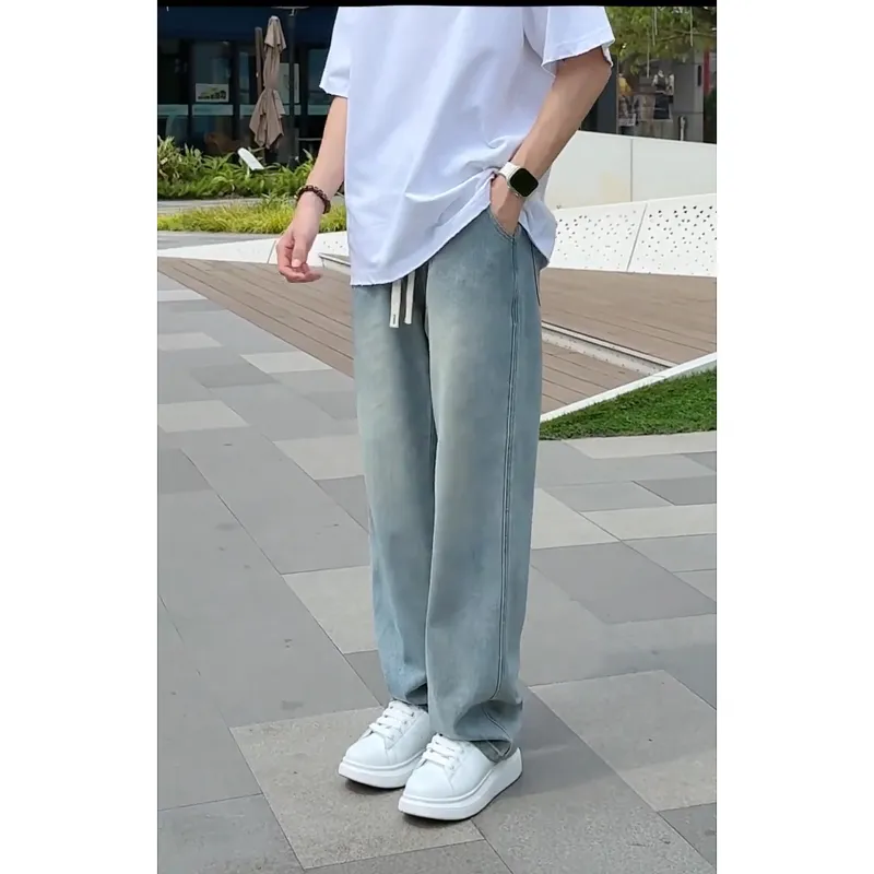 BENGEN Jeans Unisex-4
