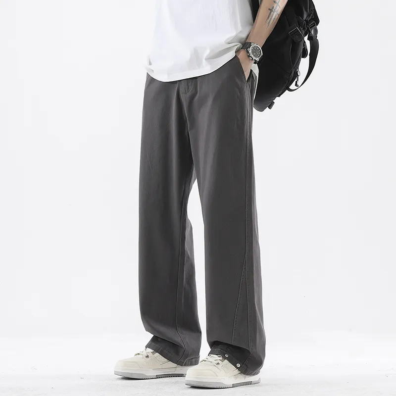 BENGEN Casual Pants Unisex-9