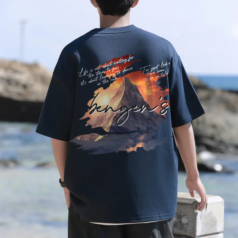 BENGEN T Shirts Unisex-17