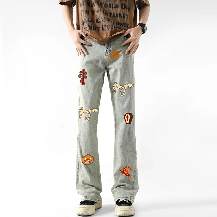 BENGEN Jeans Unisex-13