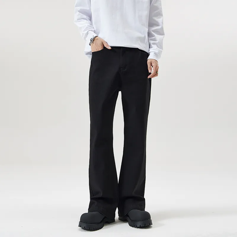 BENGEN Jeans Unisex Black-3