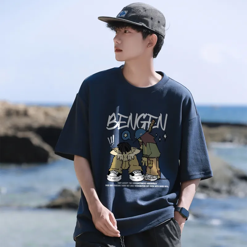BENGEN T Shirts Unisex-18