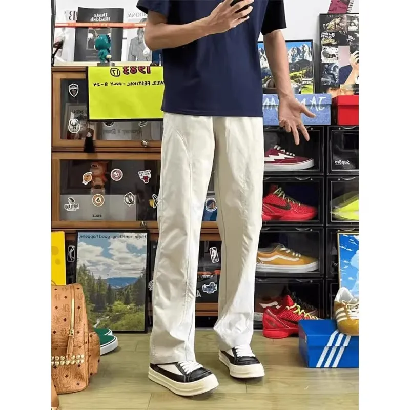 BENGEN Casual Pants Unisex-4