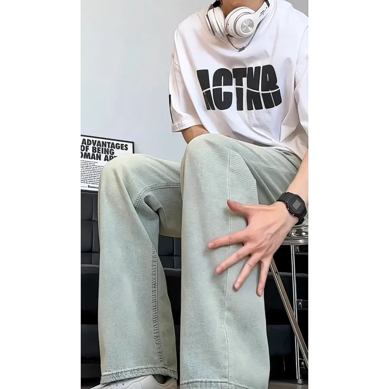 BENGEN Jeans Unisex-13