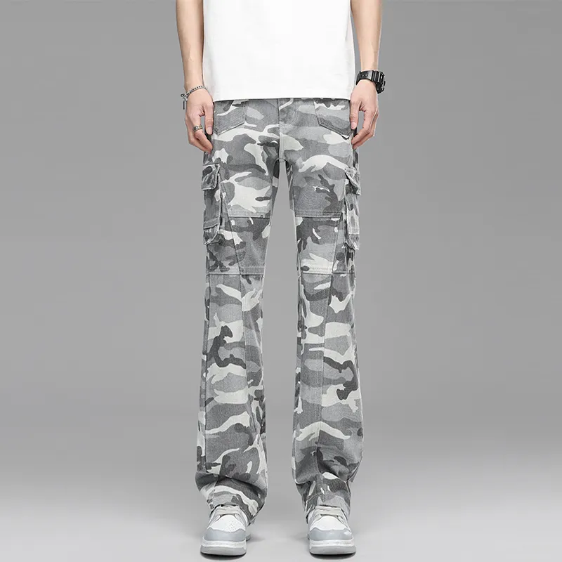BENGEN Jeans Unisex Camouflage-2