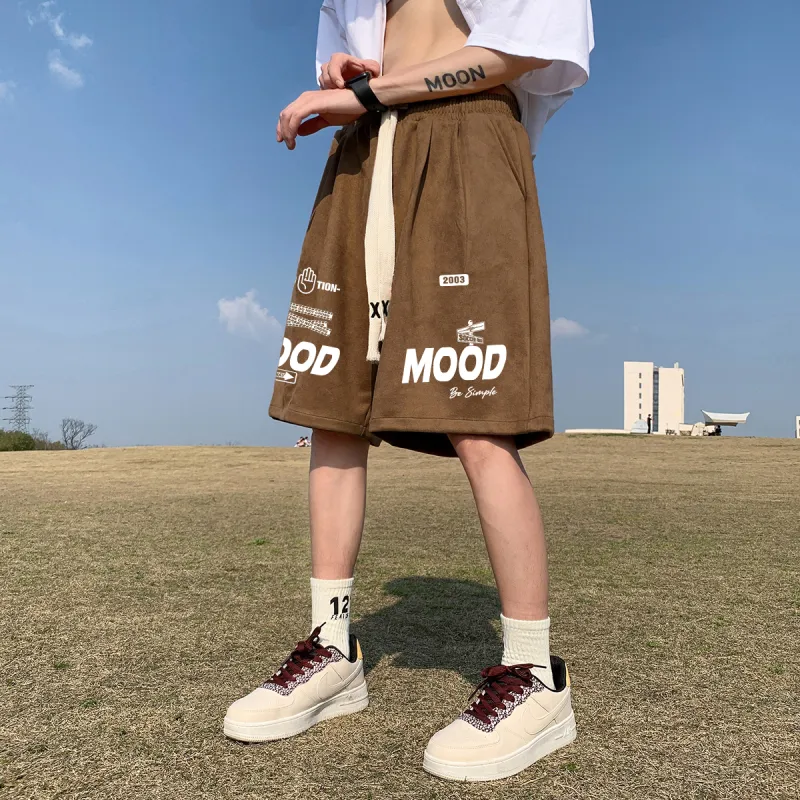 BENGEN Casual Shorts Unisex-11