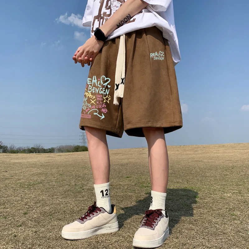 BENGEN Casual Shorts Unisex-10