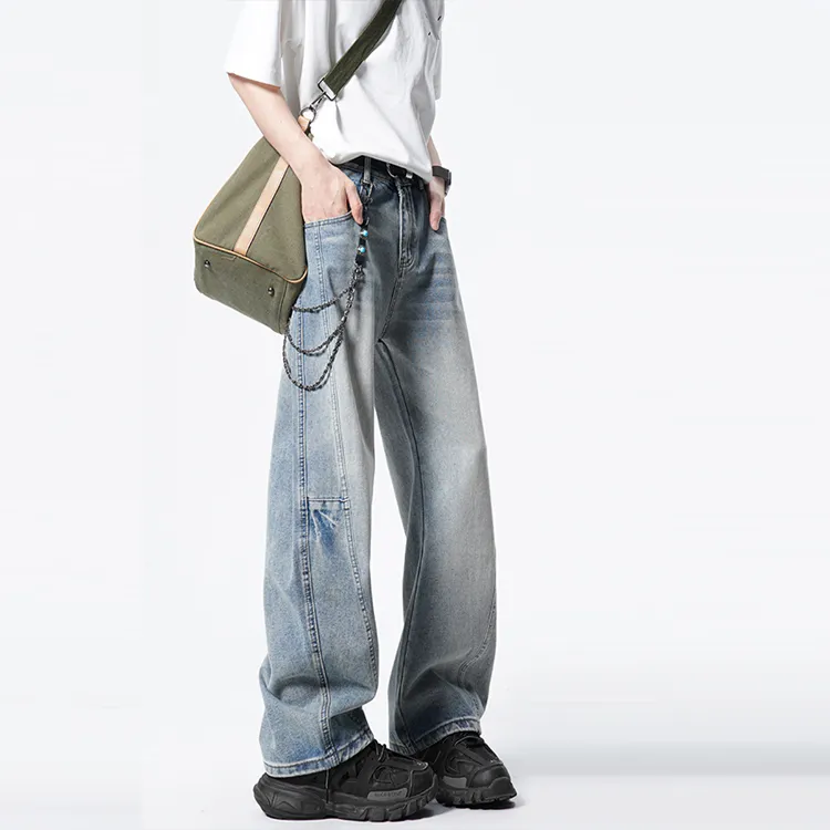 BENGEN Jeans Unisex-7