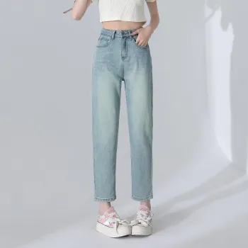BENGEN Jeans Women's Emerald Light Green