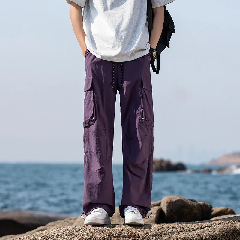 BENGEN Casual Pants Unisex-10