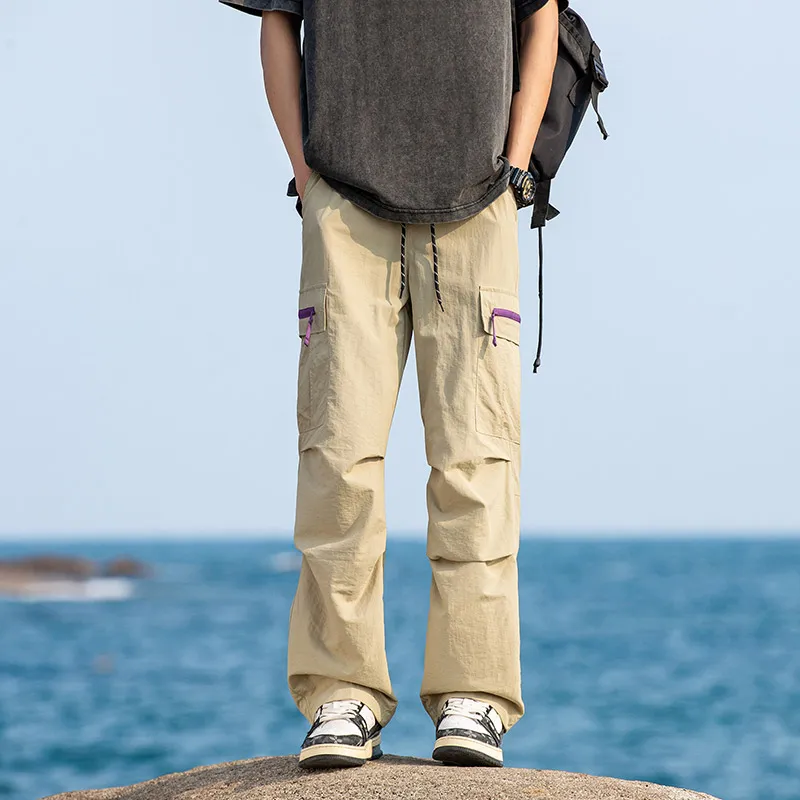 BENGEN Casual Pants Unisex-6