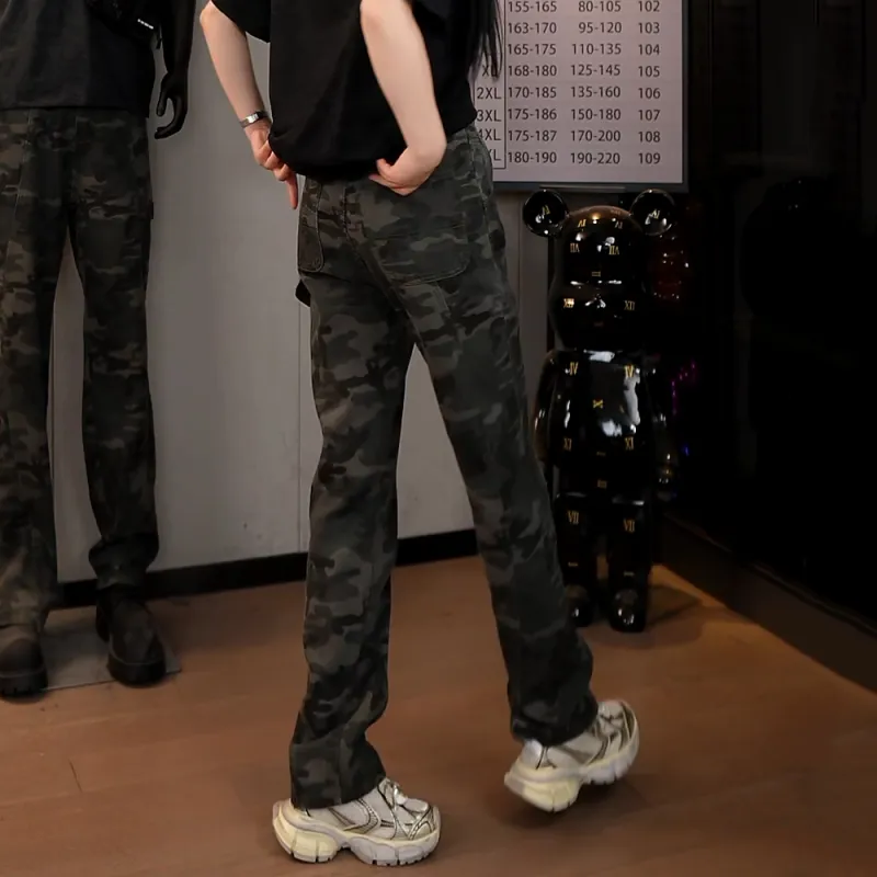 BENGEN Jeans Unisex Camouflage-1