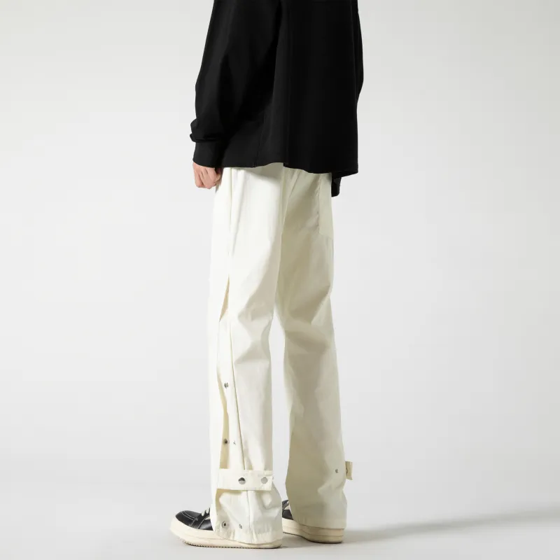 BENGEN Casual Pants Unisex Black-9