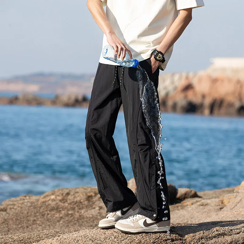 BENGEN Casual Pants Unisex-7