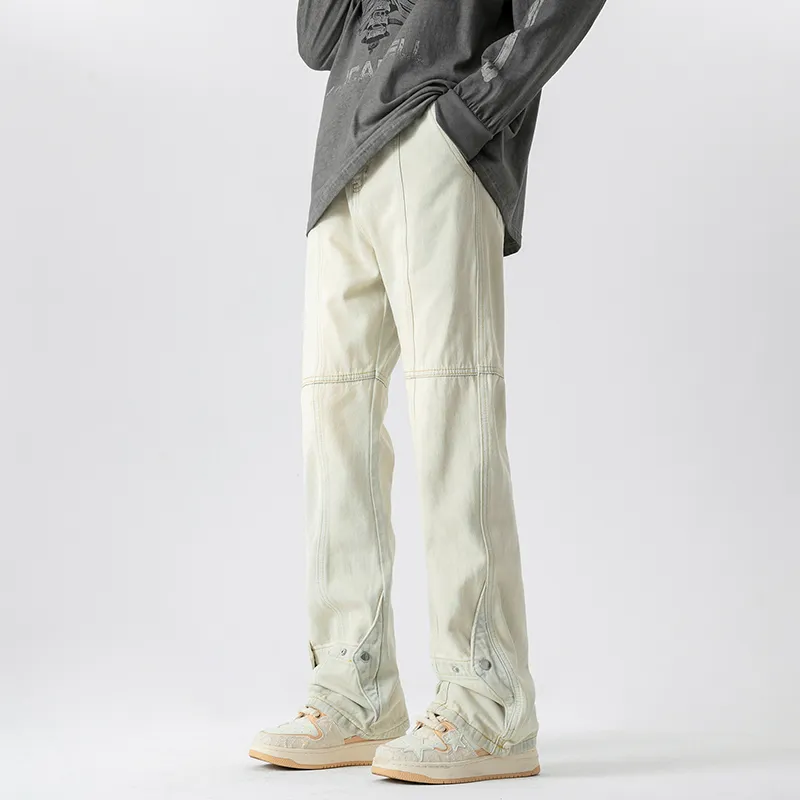 BENGEN Jeans Spring Summer Unisex-21