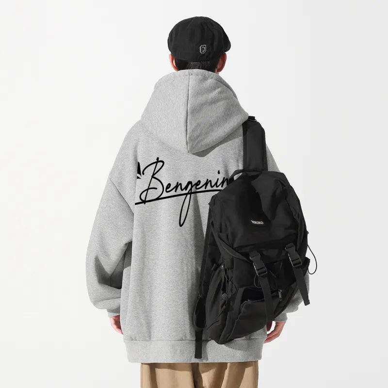 BENGEN Jackets Coats Unisex Black-6